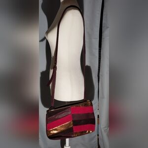 Vintage "Sammy" Leather Shoulder Bag